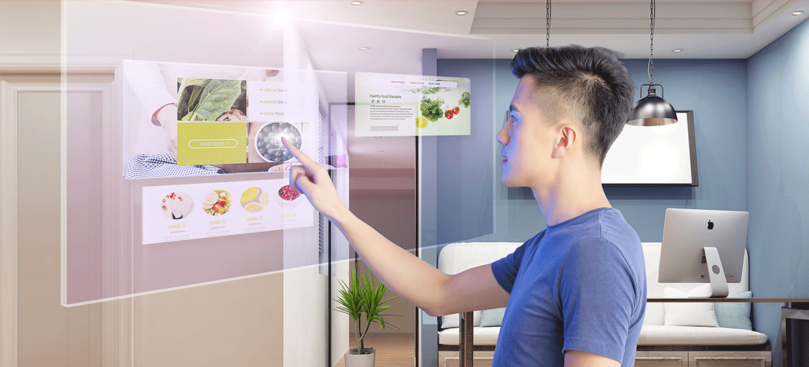 智能家居液晶屏顯示案例